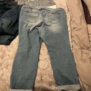 Distressed torrid Boyfriend jeans